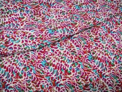 100% Polyester Viscose Fabric